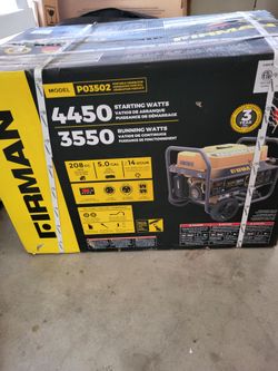 GENERATOR BY FIRMAN