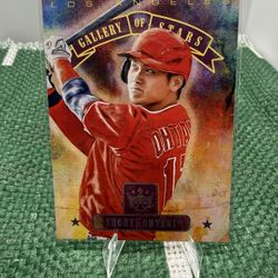 Shohei Ohtani Panini Gallery Of Stars Rookie Card