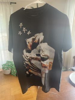 Cactus Jack Astro World Tour Wish You Were Here Mens Medium, Graphic Tee Black New