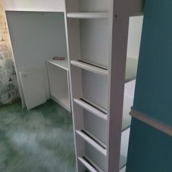 IKEA Loft Bed Frame, Desk and Storage 