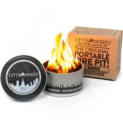 Coleman City bonfire portable