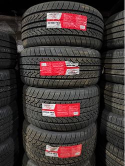 245-40-18 275-35-18 4 New Staggered Tires Installed and Balanced