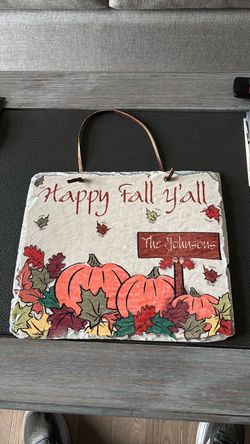 Fall plaque