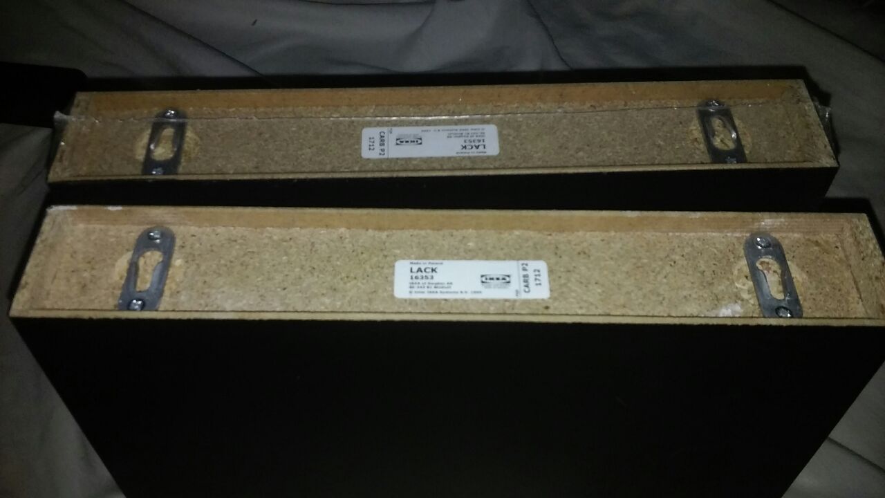 Brand new Ikea shelves twin set
