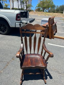 Wooden Rocking Chair