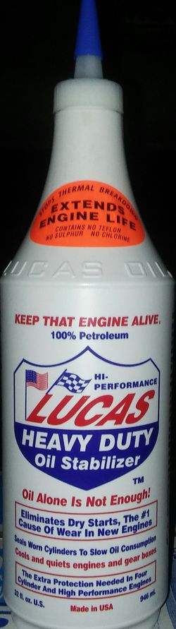 Aceite Lucas para motor gasolina y diesel aditivo