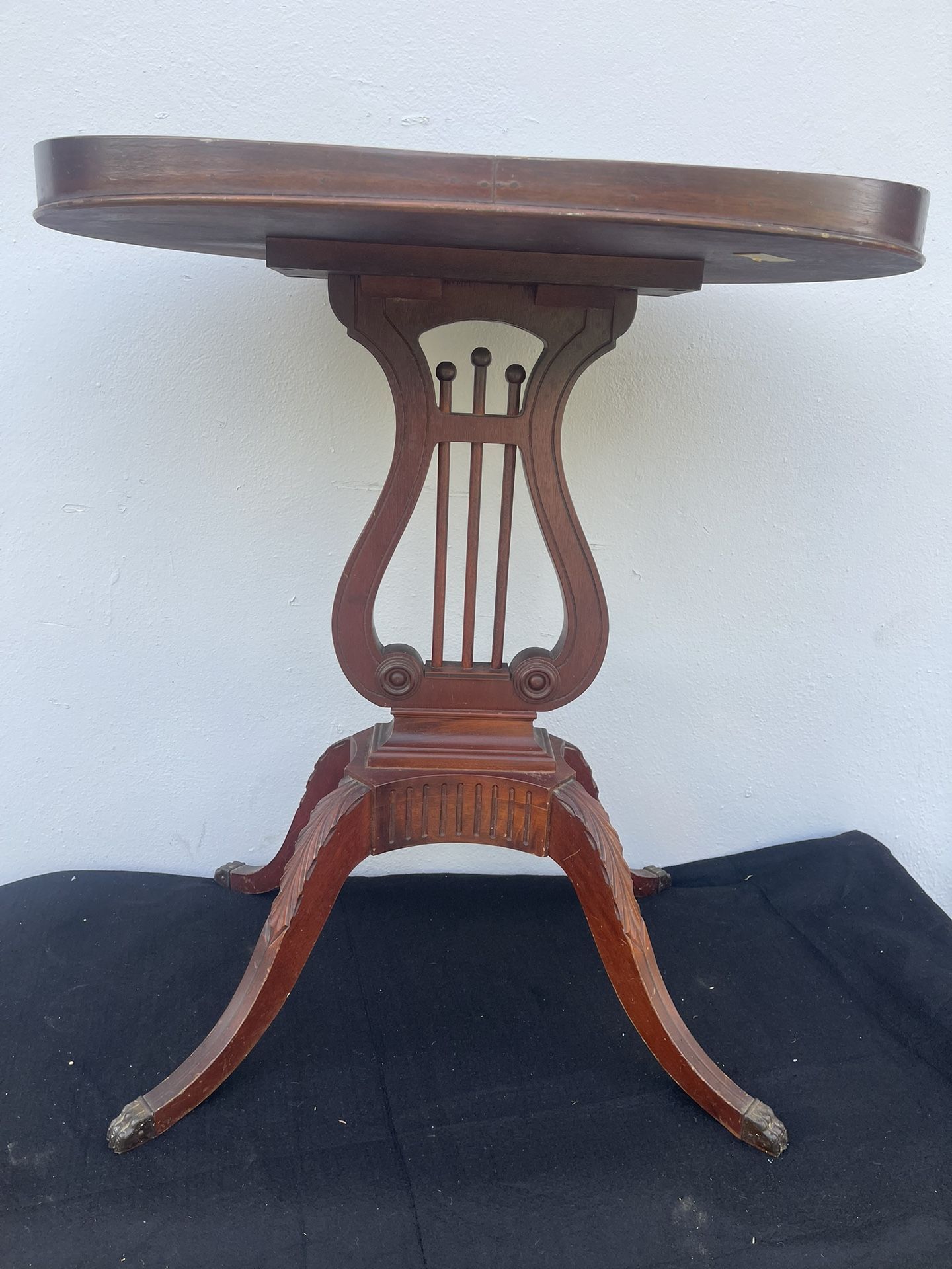 Vintage Mersman Harp Accent Table Set 