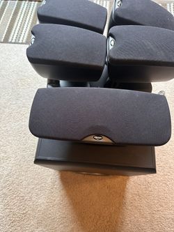 Complete Klipsch 5.1 Surround Sound System + Yamaha Receiver