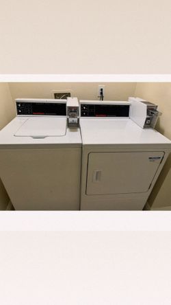 Speed Queen Commercial Washer and Dryer Set