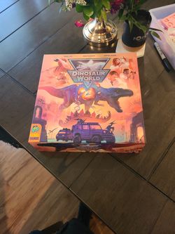 Dinosaur World Board Game