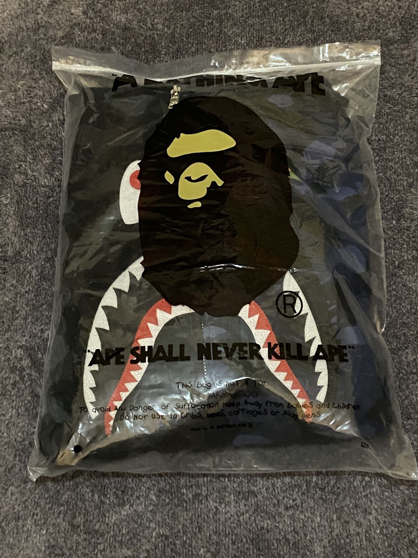 BAPE Camo Shark Hoodie