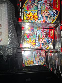 13 chaos rising booster bundles new pokemon sealed tcg