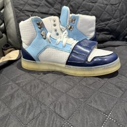 Creative Recreation Cesario HI XXI White/Blue/Sky Men's Size 8