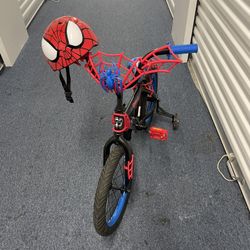 Spider-Man Bike And Helmet