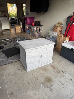 Vintage wooden chest