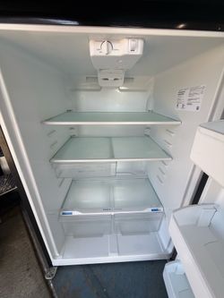 Black fridge