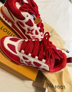 Louis Vuitton LV Trainer Sneakers Red White