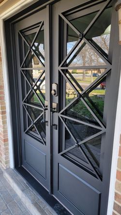 Custom steel doors ☎️(contact info removed)