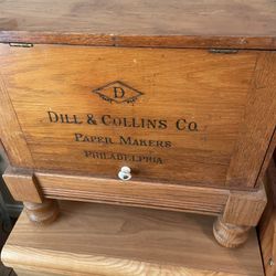 Antique Desk Organizer 