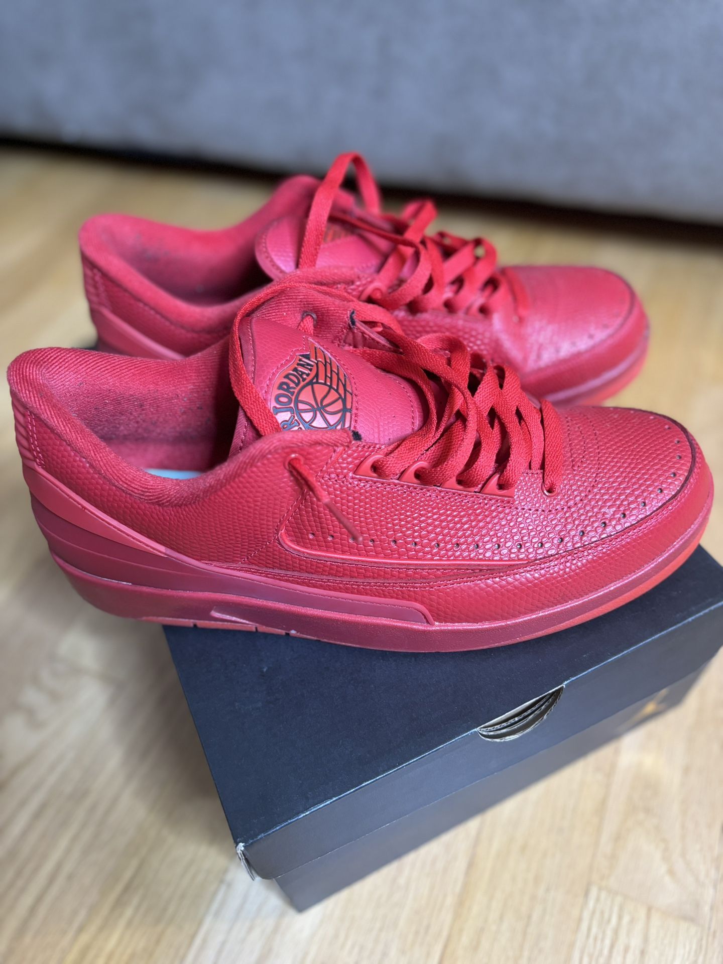 Air Jordan Retro 2 Low "Gym Red