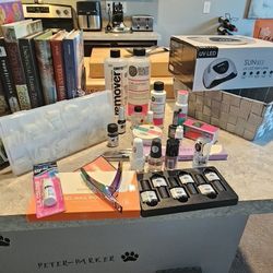 Gel Nail LED Lamp, Acrylic, Gel Nail Polish &Supplies 