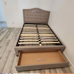 New Bed Frame With Drawer 