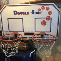 Double Shot Basketball Hoop Game Backboard