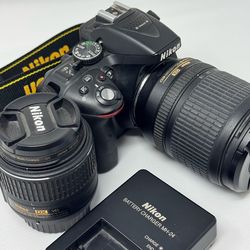 Camera DSLR Nikon D5300 + 2 Lenses