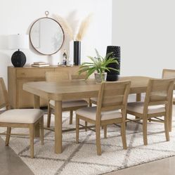 New Dining Table Set 7 Pcs 