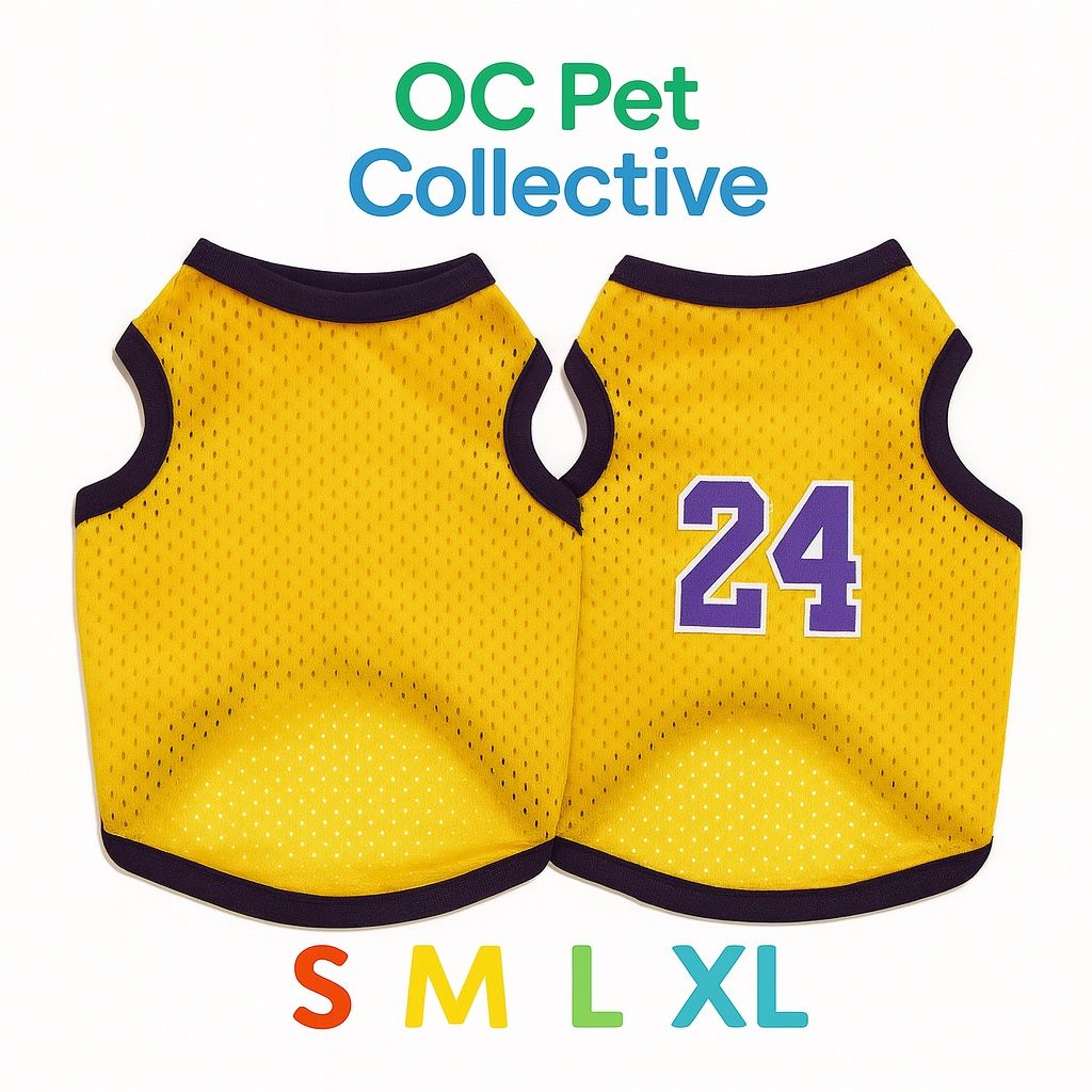 🏀 Basketball Pet Jersey #24.