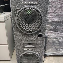 Sony Receiver With Remote/ Optimus Stereo Speaker!!