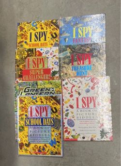 I Spy Children's Book Lot of 7