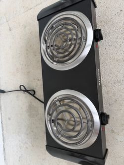 IMUSA Double Burner Electric Hot Plate