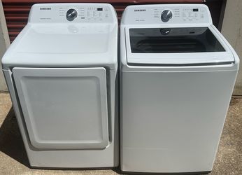 Samsung Smart Care Washer and Dryer set