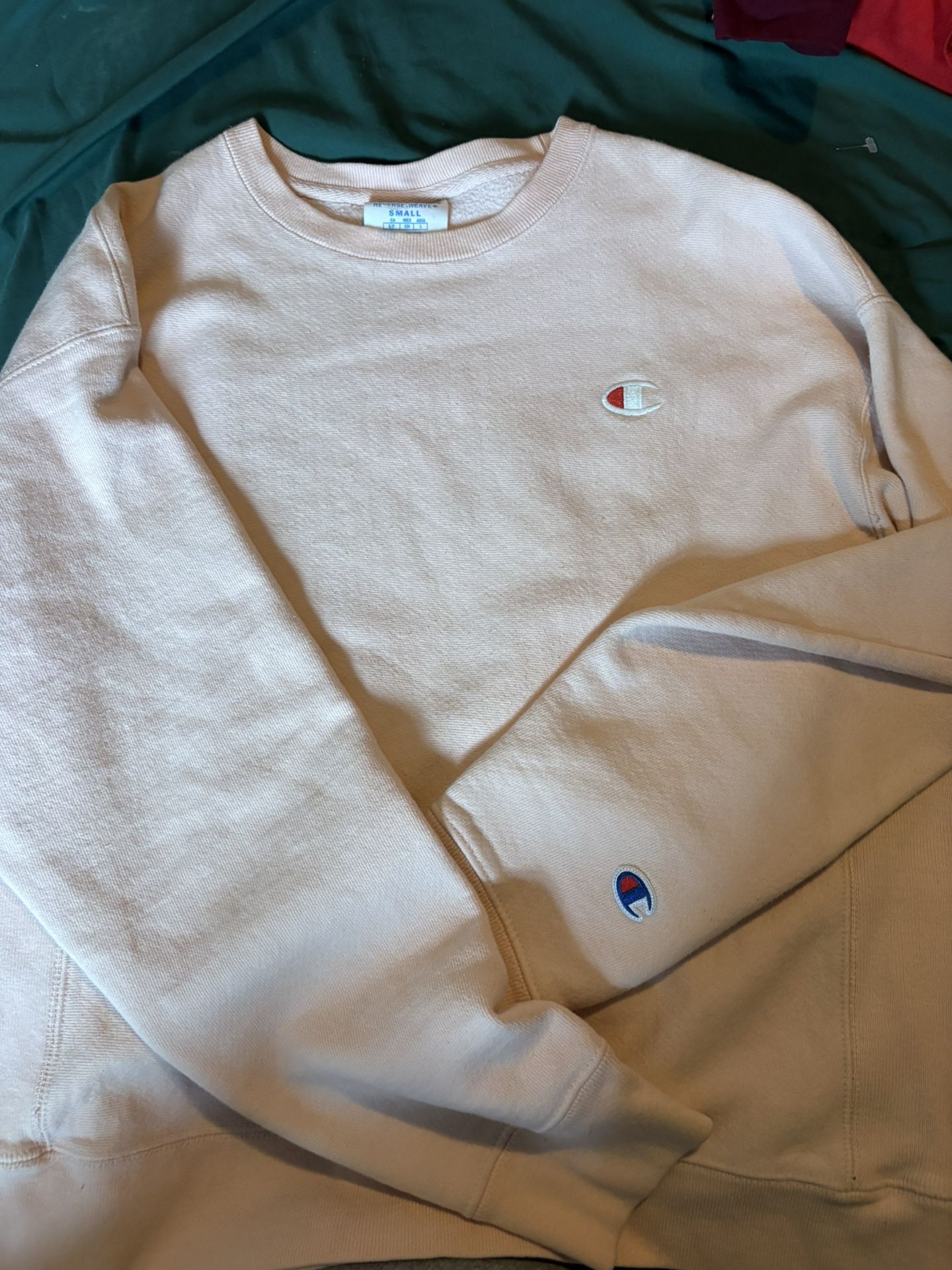 Size Small Champion Hoodie Coral Orange Like New
