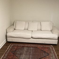 Large cream Colored Sofa