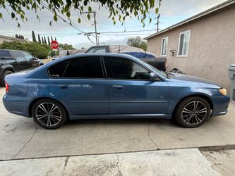 Blue Subaru Legacy