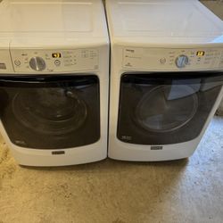 Maytag Maxima, washer and Electric dryer