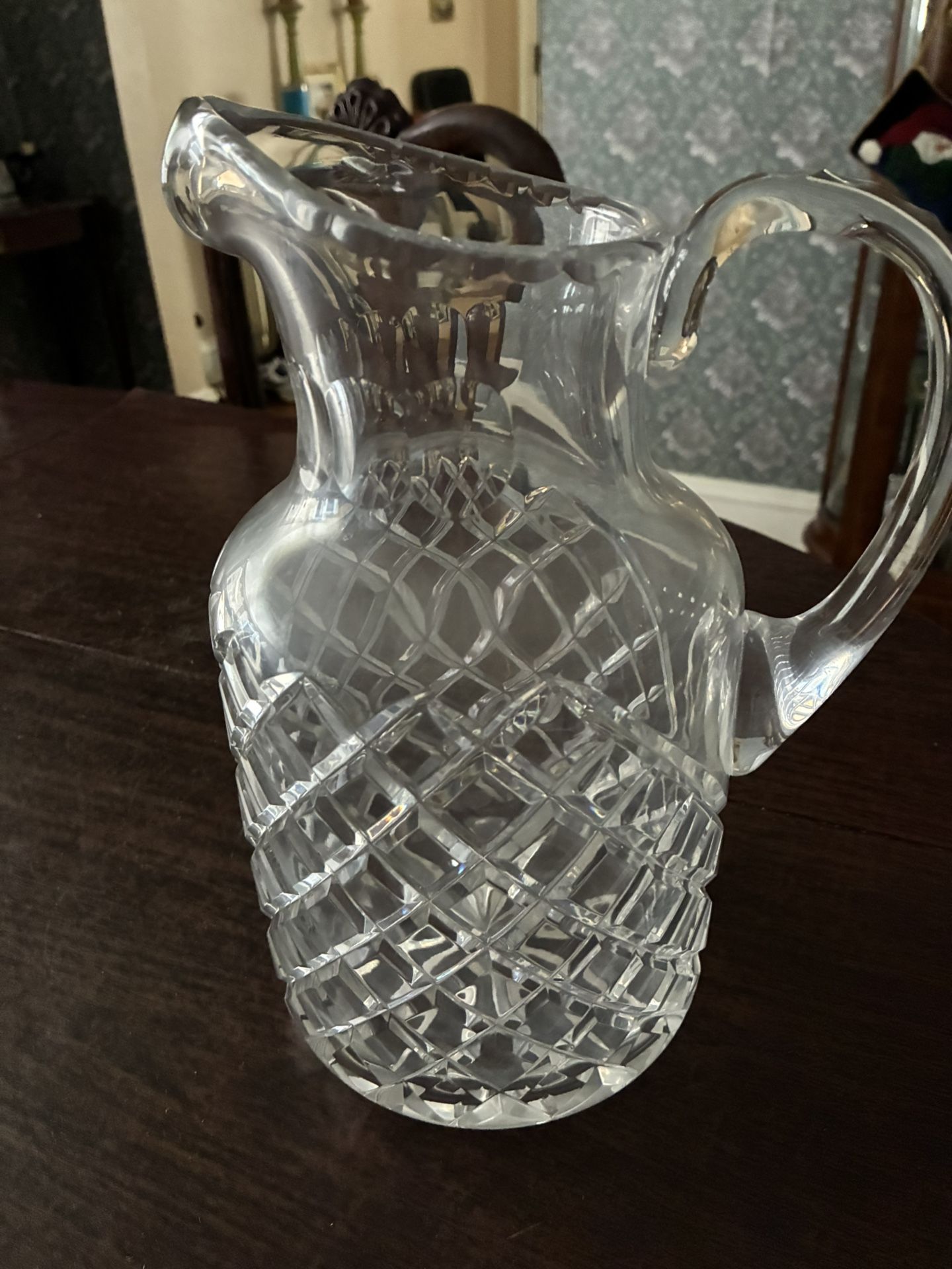 Ceska’ Crystal Water Pitcher