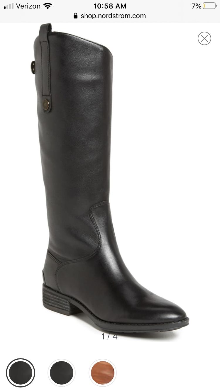 Sam Edelman Penny Tall Boots - sz 7.5 - brand-new