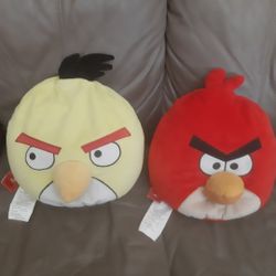 2 Big Angry Bird Plush 