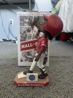 Vladimir Guerrero Bobblehead LA Angels 2018 SGA Hall Of Fame MLB DESCRIPTION 
