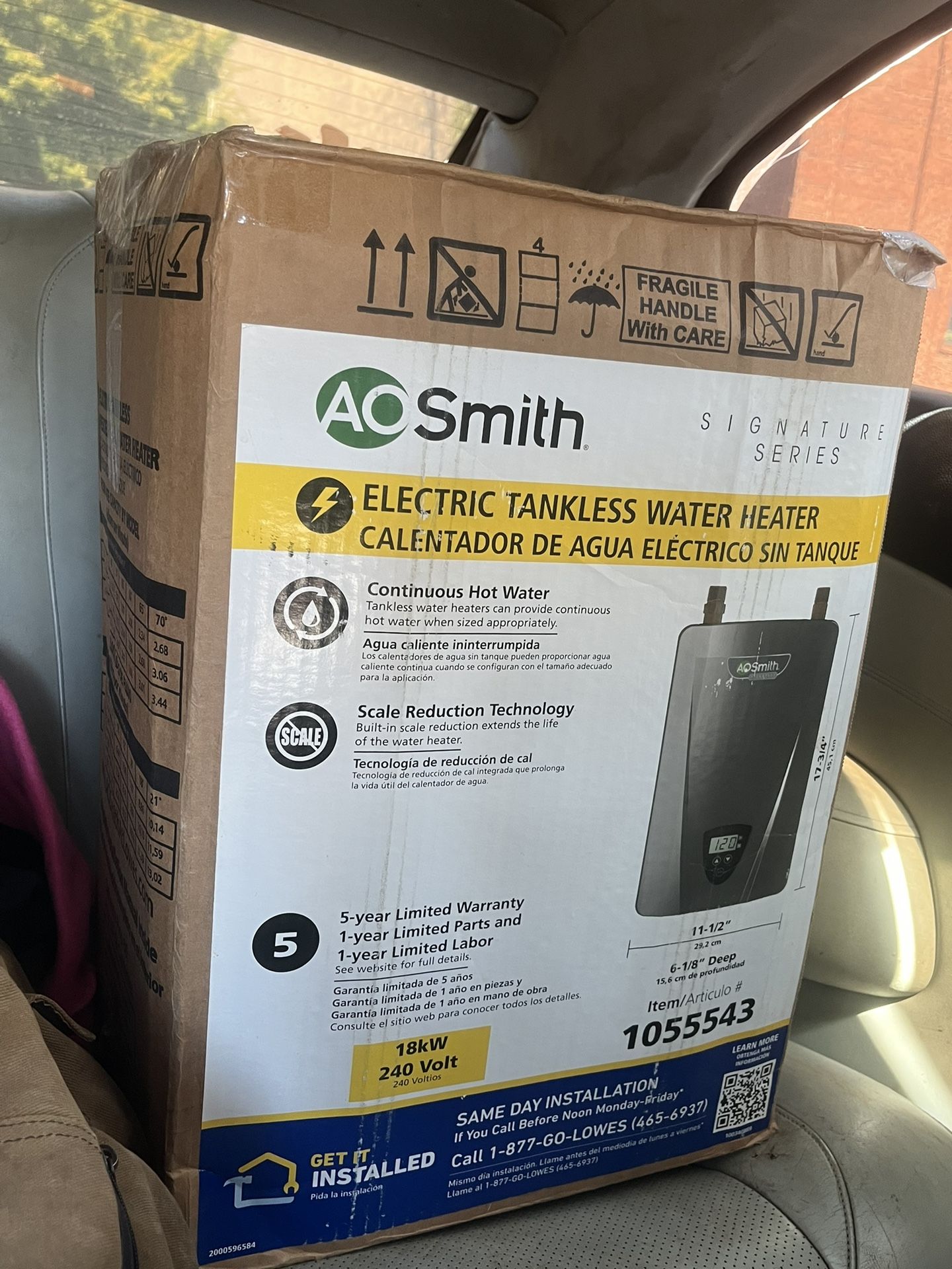 Tankless Water Heater