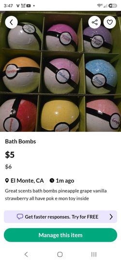 Bath bombs pokemon toy in each one