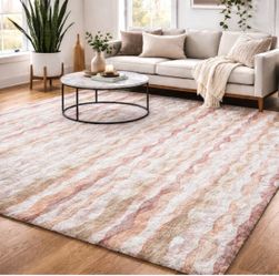 9x12 Premium Machine Washable Dream Shag Area Rug - brand new