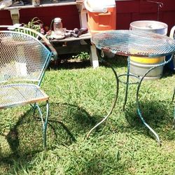 Project Metal Patio Furniture I'm