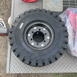 Forklift Tires 5.00-8 Solid Tires NEW 5.00x8