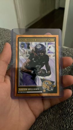 2025 Score Rookie Savion Williams RC Football Card