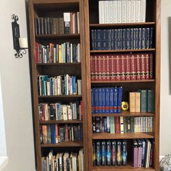 *Solid Wood* Set Of Bookshelves