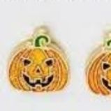 Sugarfix by BaubleBar Jack-o-lantern with Green Stem